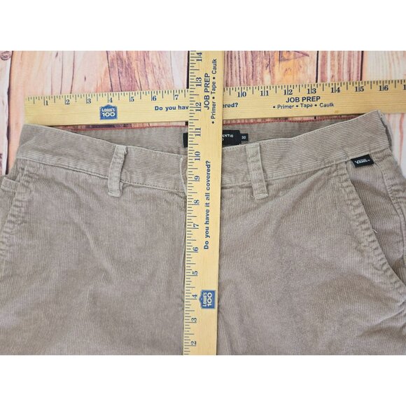 Vans Mens Relaxed Fit Corduroy Chino Pants Size 30 x 31 Beige - Picture 8 of 9